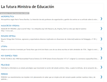 Tablet Screenshot of lafuturaministradeeducacion.blogspot.com