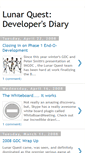 Mobile Screenshot of lunarquest.blogspot.com