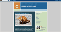 Desktop Screenshot of americanshorthairkitty.blogspot.com