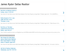 Tablet Screenshot of jamesryder-dallasrealtor.blogspot.com