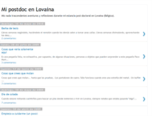 Tablet Screenshot of mipostdocenlovaina.blogspot.com