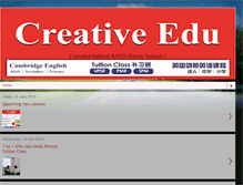 Tablet Screenshot of creativeedu2012.blogspot.com