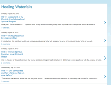 Tablet Screenshot of healingwaterfalls.blogspot.com