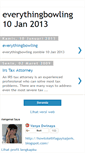 Mobile Screenshot of everythingbowling.blogspot.com