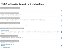 Tablet Screenshot of fisicainseducriscol.blogspot.com