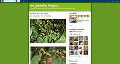 Desktop Screenshot of mygardeningprojects.blogspot.com
