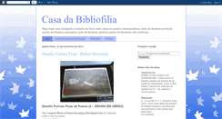 Desktop Screenshot of casabibliofilia.blogspot.com