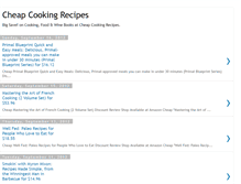 Tablet Screenshot of cheapcookingrecipes.blogspot.com