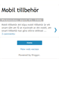 Mobile Screenshot of mobil-tillbehor.blogspot.com