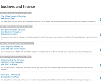 Tablet Screenshot of business-finance-bank.blogspot.com