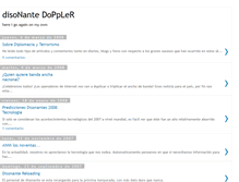 Tablet Screenshot of disonantedoppler.blogspot.com