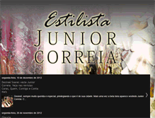 Tablet Screenshot of juniorcorreiaestilista.blogspot.com