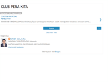 Tablet Screenshot of clubpenakita.blogspot.com