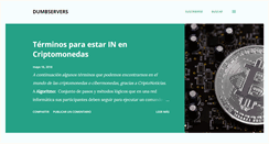 Desktop Screenshot of dumbservers.blogspot.com