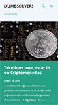 Mobile Screenshot of dumbservers.blogspot.com