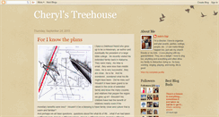 Desktop Screenshot of cherylstreehouse.blogspot.com