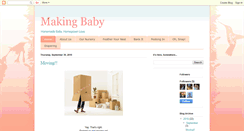 Desktop Screenshot of makingbabyrallis.blogspot.com