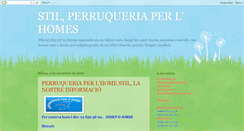 Desktop Screenshot of perruqueriastil.blogspot.com