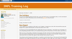 Desktop Screenshot of imfl-training-log.blogspot.com