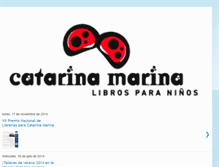 Tablet Screenshot of catarinamarina.blogspot.com