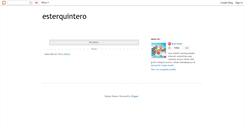 Desktop Screenshot of esterquintero.blogspot.com