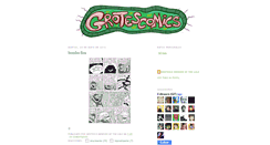 Desktop Screenshot of grotescomics.blogspot.com