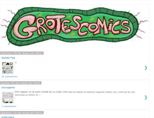 Tablet Screenshot of grotescomics.blogspot.com