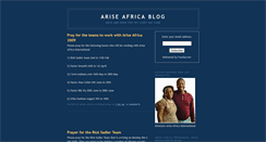 Desktop Screenshot of blogariseafrica.blogspot.com