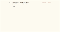Desktop Screenshot of maddy06.blogspot.com