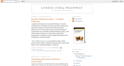 Desktop Screenshot of ludzielubiapracowac.blogspot.com