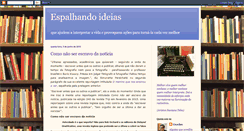 Desktop Screenshot of espalhandoideias.blogspot.com