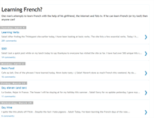 Tablet Screenshot of ilearnfrench.blogspot.com