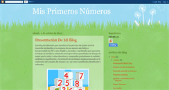 Desktop Screenshot of misprimerosnmeros.blogspot.com