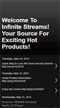 Mobile Screenshot of infinitestreams.blogspot.com