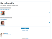 Tablet Screenshot of collegegirls-hot.blogspot.com