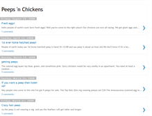 Tablet Screenshot of peepsnchickens.blogspot.com