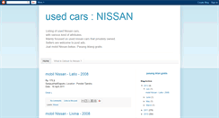 Desktop Screenshot of mobilnissanbekas.blogspot.com