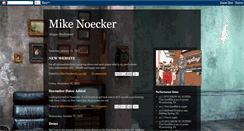 Desktop Screenshot of mikenoecker.blogspot.com