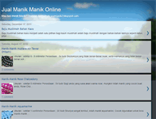 Tablet Screenshot of jualmanik2.blogspot.com