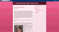 Desktop Screenshot of missnorthdakota.blogspot.com