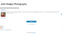 Tablet Screenshot of juliehodgesphotography.blogspot.com