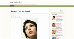 Desktop Screenshot of 2011-hairstyles-updated.blogspot.com