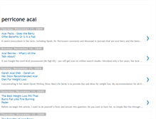 Tablet Screenshot of perriconeacai.blogspot.com