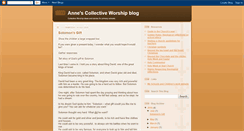 Desktop Screenshot of annescollectiveworship.blogspot.com