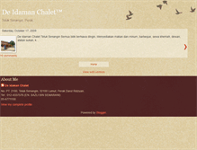 Tablet Screenshot of de-idamanchalet.blogspot.com