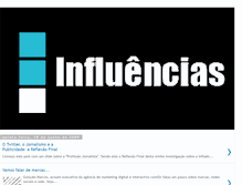 Tablet Screenshot of influencias2009.blogspot.com