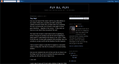 Desktop Screenshot of flydjfly.blogspot.com