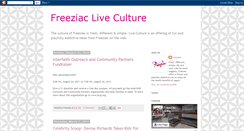 Desktop Screenshot of freeziacliveculture.blogspot.com