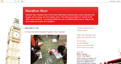 Desktop Screenshot of marathonmum.blogspot.com