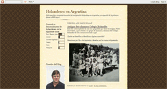 Desktop Screenshot of holandargentina.blogspot.com
